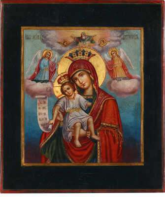 Икона Божьей Матери «Достойно есть» 